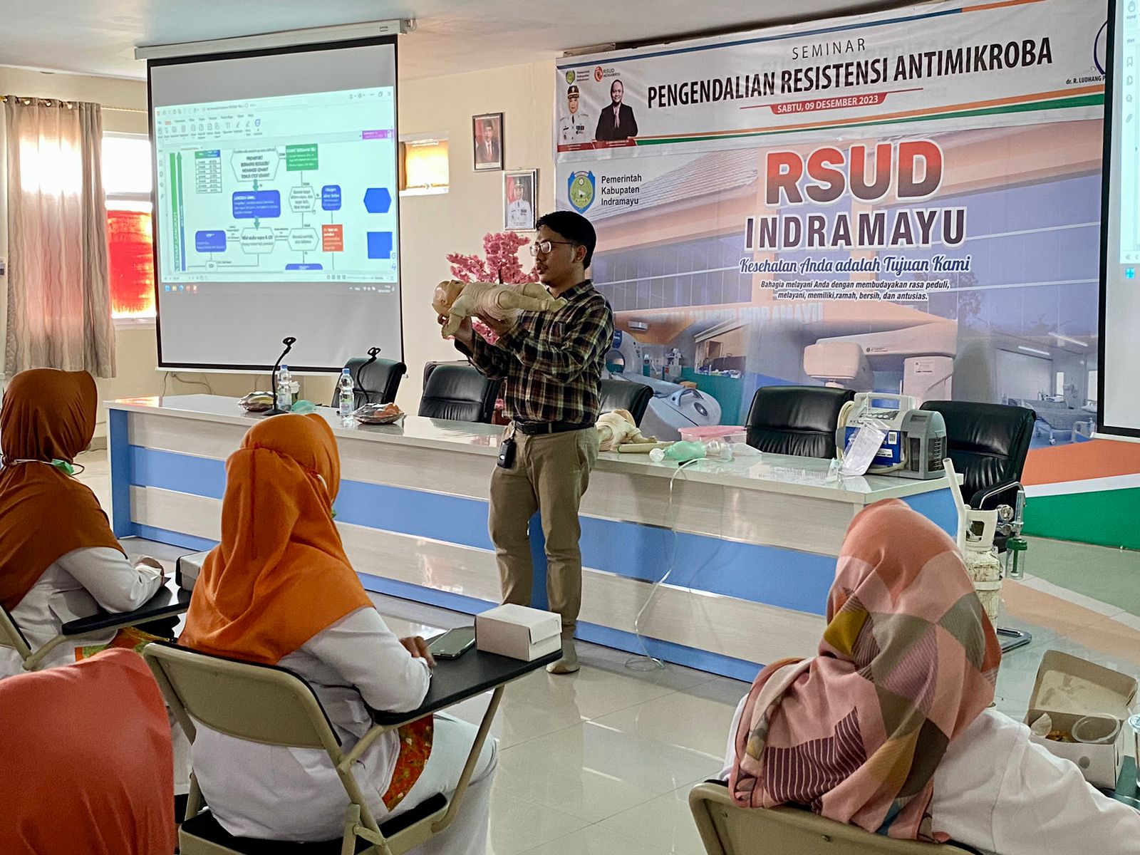In-House Training tentang Resusitasi Neonatus di RSUD Indramayu